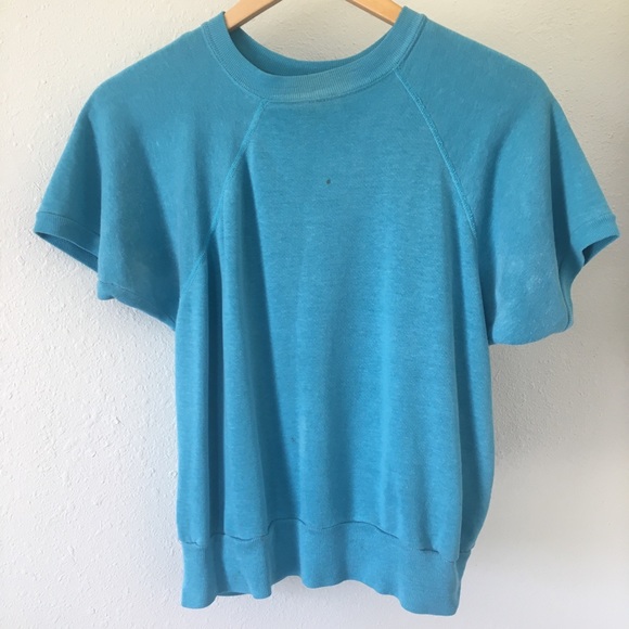 Vintage Short Sleeve Sweatshirt - Picture 6 of 11